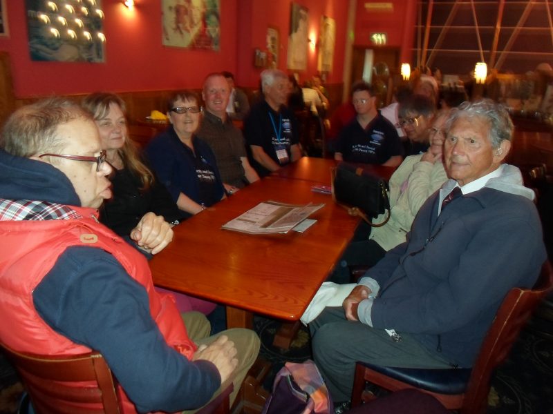 EnergEyes members enjoying a relaxing break at The King of Wessex pub, Bath